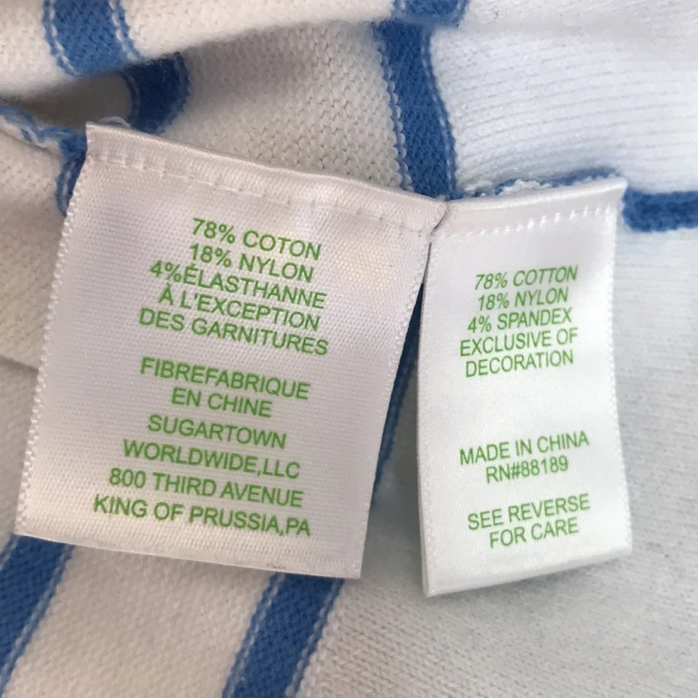 Lilly Pulitzer Dasha Cotton Sweater EUC